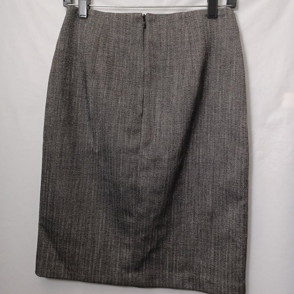 H&M SLIT FRONT PENCIL SKIRT SIZE 4 - Picture 12 of 14